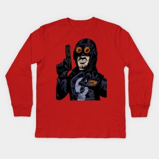 Lobster Johnson Kids Long Sleeve T-Shirt